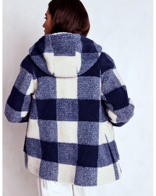Boden Blue Borg Duffle Coat
