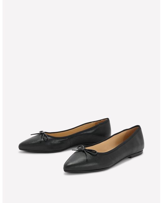Boden White Point Flexi Sole Flats