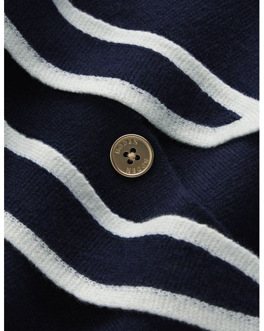 Boden Blue Tie Milano Jacket