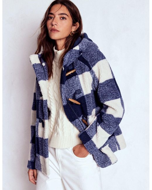 Boden Blue Borg Duffle Coat