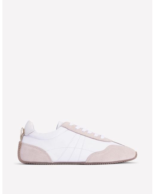 Boden White Delphine Slim Sole Trainers