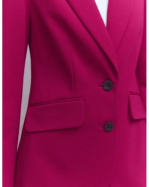 Boden Pink Marylebone Ponte Blazer