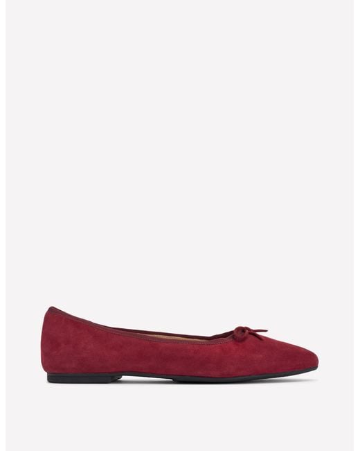 Boden Red Point Flexi Sole Flats