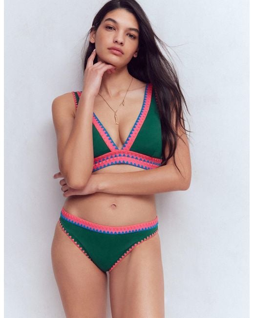 Boden Green Porto Bikini Bottoms