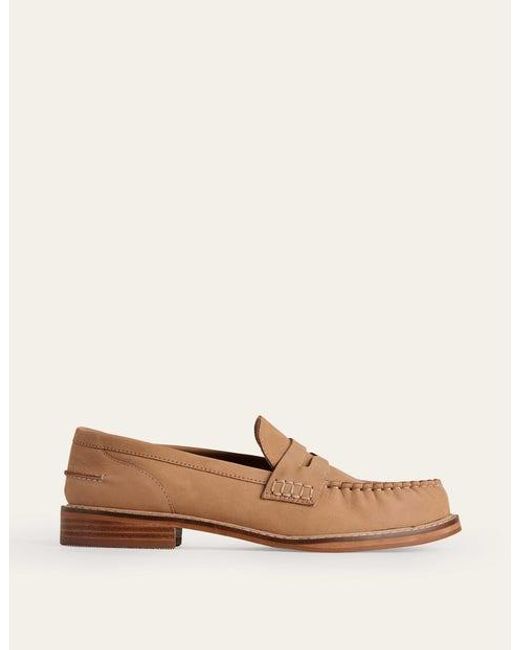 Boden Natural Classic Moccasin Loafers
