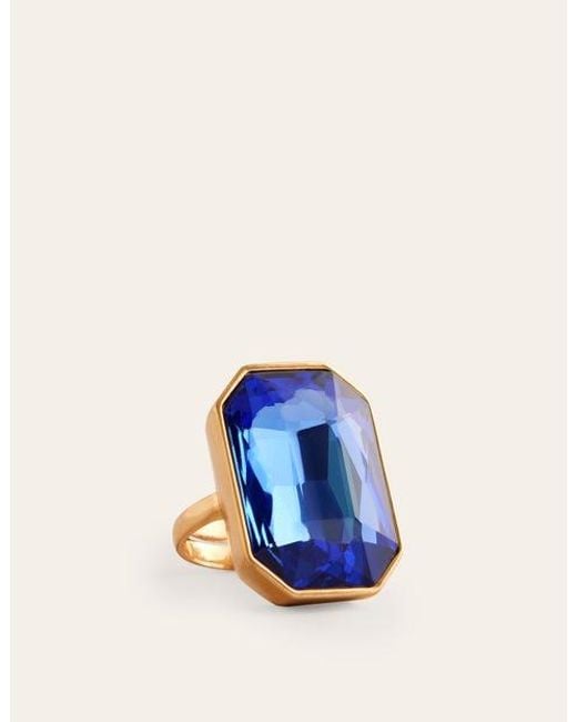 Boden Blue Mega Cluster Jewel Ring