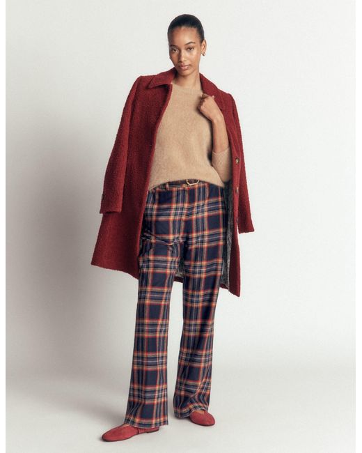 Boden Black Fitzrovia Wool Blend Pants