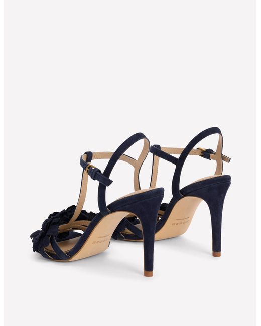 Boden Blue Flower Sandals