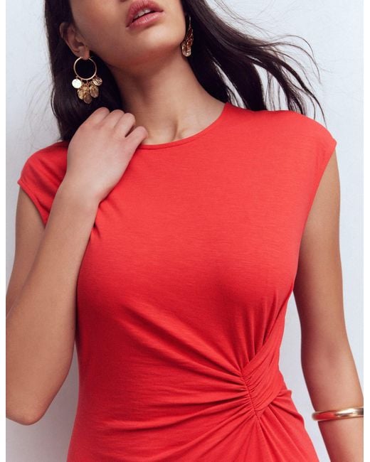 Boden Red Delilah Twist Short Dress