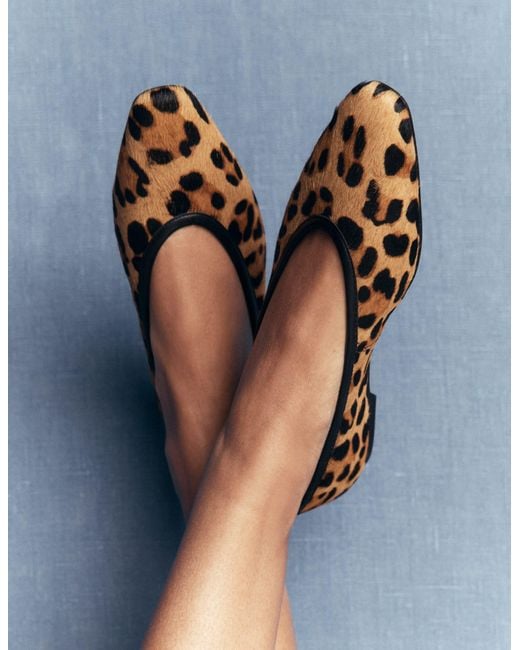 Boden White Nadia Chisel Toe Flats