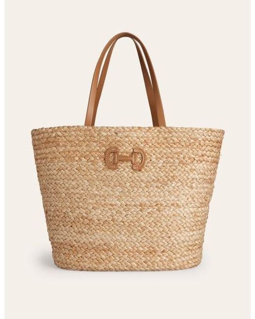 Boden Natural Woven Summer Basket Bag