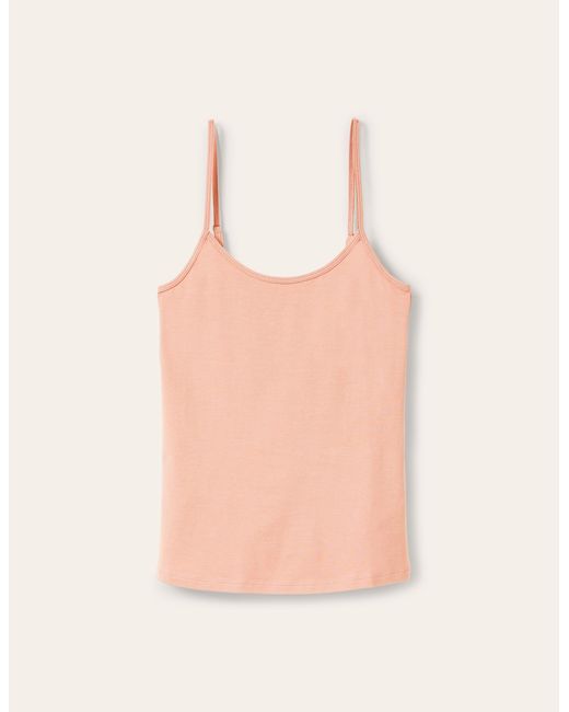 Boden Pink Plain Cami Top