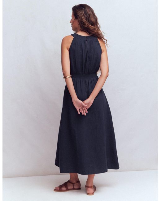 Boden Blue Daphne Double Cloth Dress