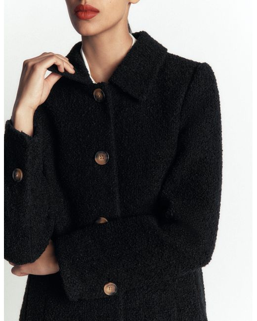 Boden Blue Aylesford Wool Coat