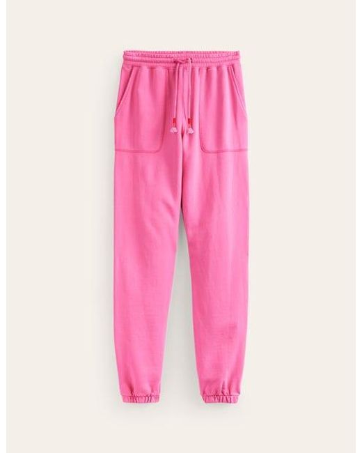 Boden Pink Washed Sweatpants