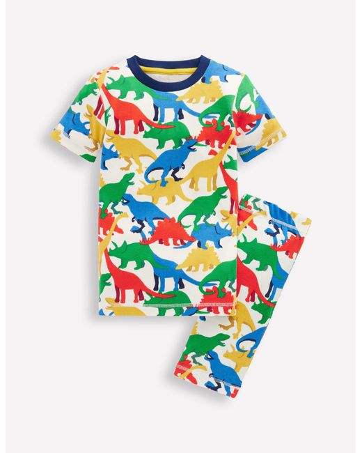 Pyjama Court Douillet-Dinosaures Multi Boden pour homme en coloris Blue