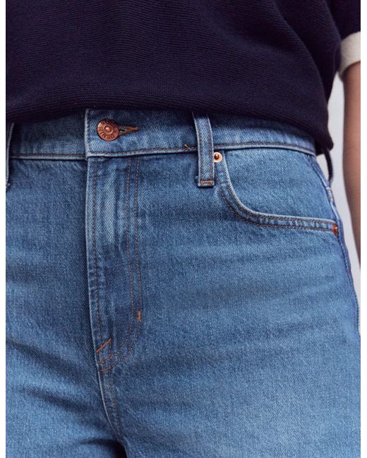 Boden Blue Barrel Jeans