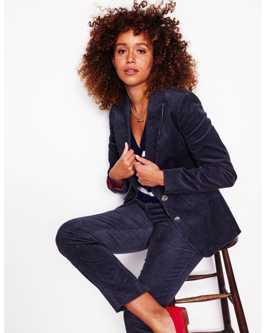 Boden Blue Marylebone Cord Blazer