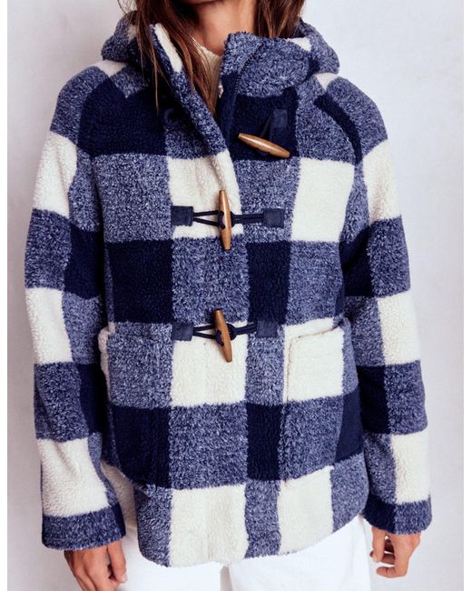 Boden Blue Borg Duffle Coat