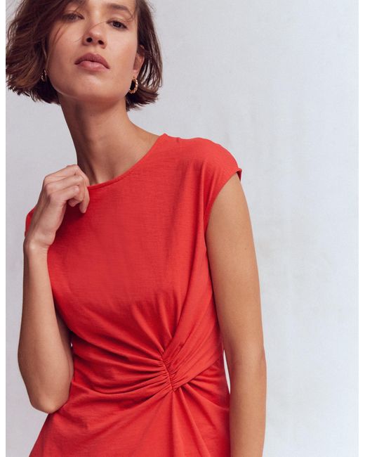 Boden Red Delilah Twist Short Dress