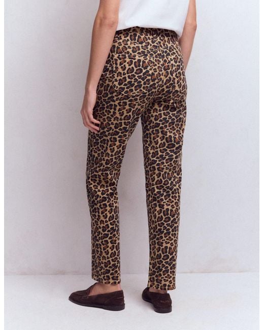Boden Blue High Rise Straight Jeans