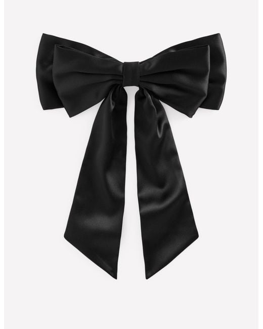 Boden Black Hair Bow