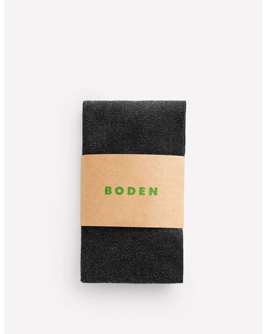 Collant Scintillant-Argenté Boden en coloris Black