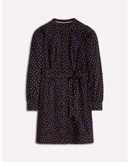 Boden Black Bre Cord Short Dress