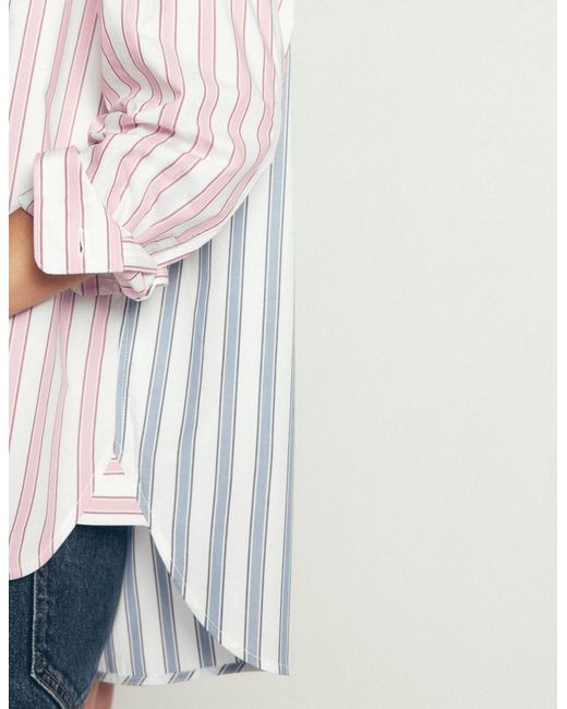 Boden Gray Sienna Relaxed Cotton Shirt