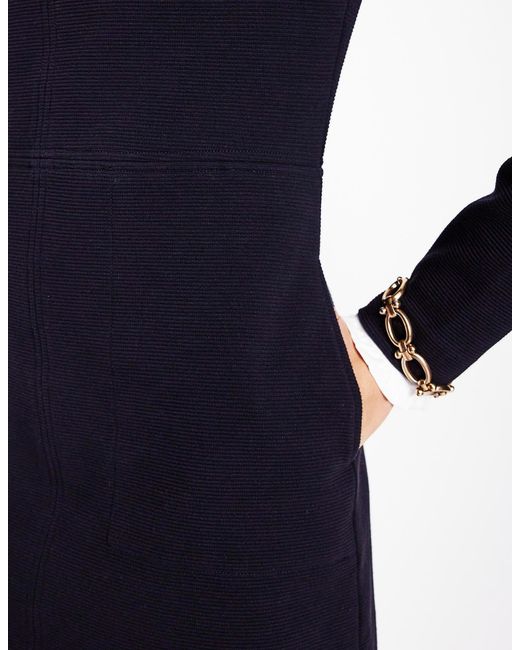 Boden Black Cornelia Ottoman Dress