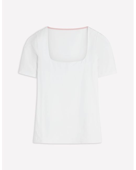 Boden Blue Brooke Double Layer T-Shirt