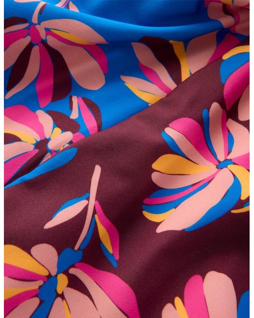 Boden Multicolor Tilos Tie Side Swimsuit