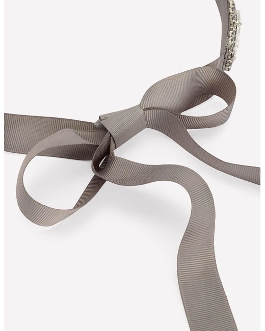 Boden Gray Embellished Belt