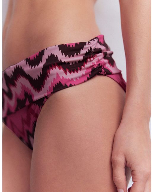 Boden Pink Classic Fold Bikini Bottoms