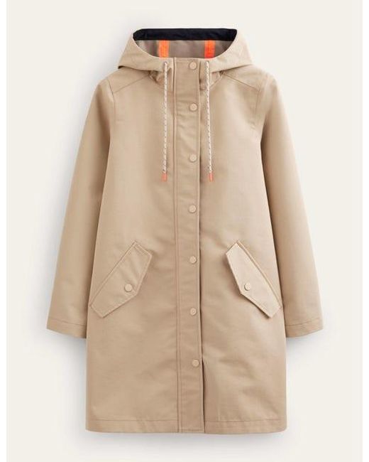 Boden Natural Wells Waterproof Coat