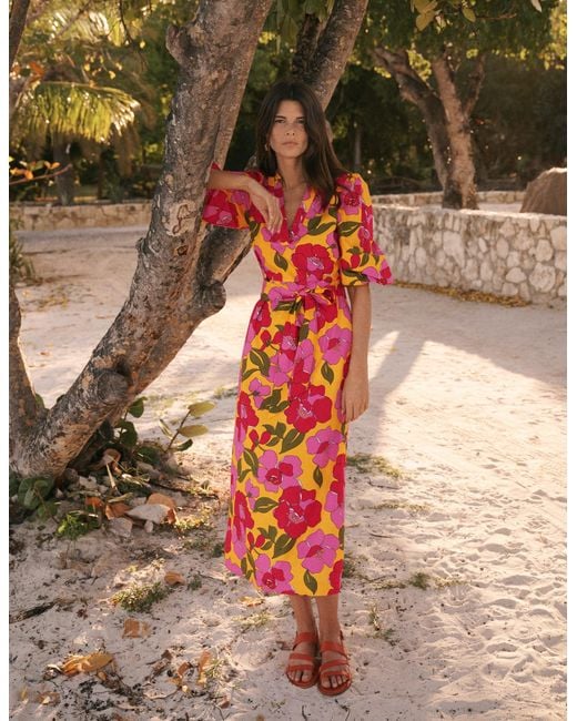 Boden Multicolor Octavia Cotton Dress
