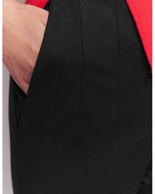 Boden Red Slim Leg Cotton Pants
