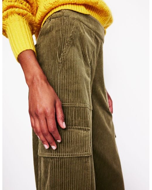 Boden Yellow Cordhose Zum Hineinschlüpfen