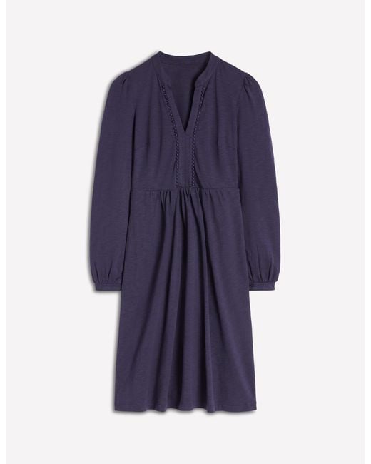 Boden Blue Naomi Relaxed Jersey Dress