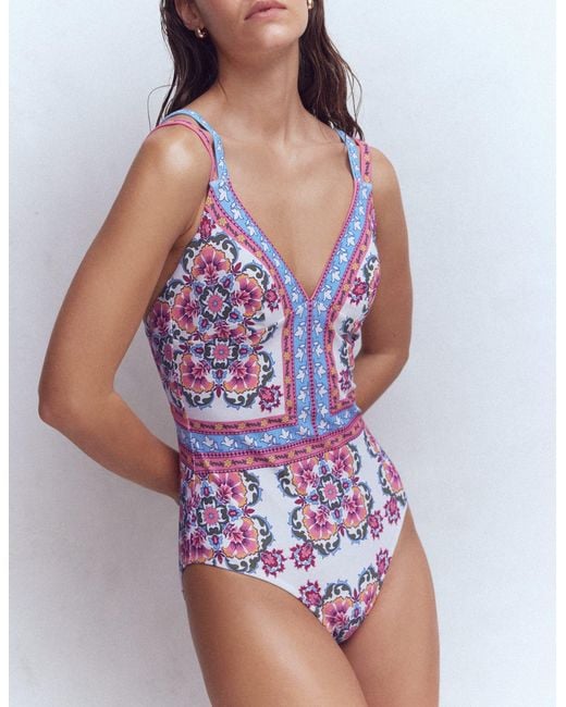 Boden Blue Arles Swimsuit