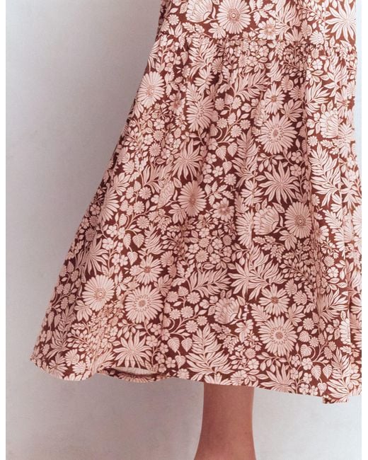 Boden Pink Camalie Jersey Maxi Dress
