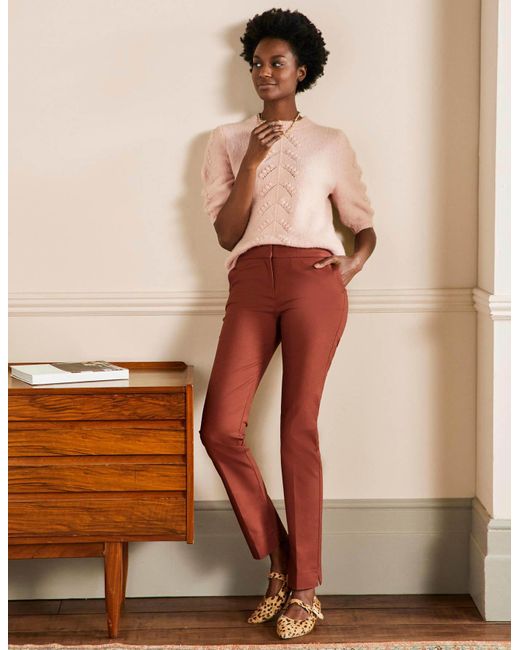 Boden Synthetic Richmond Pants Red Oak 