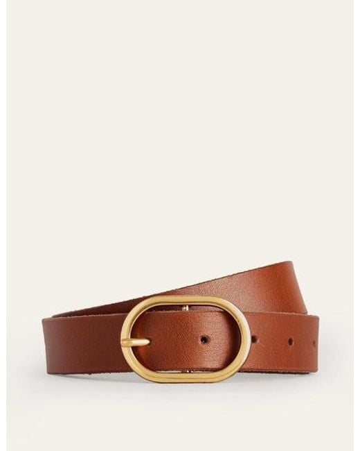 Boden Brown Classic Leather Belt
