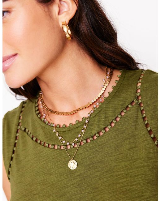 Boden Green Mila Kurzes Jerseykleid Mit Besatz-Smaragdgrün, Dahlienzweig