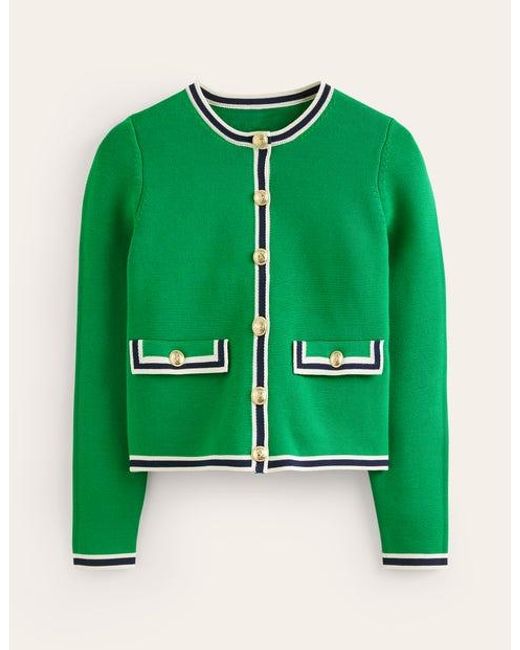 Boden Green Holly Knitted Jacket
