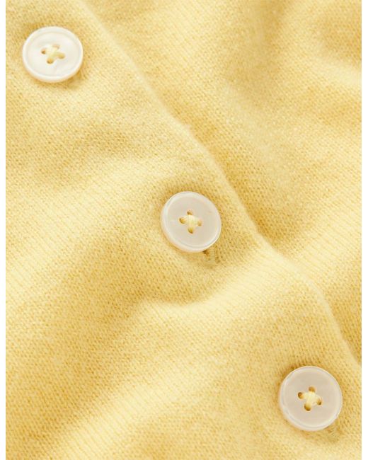 Boden Multicolor Cropped Cashmere Cardigan