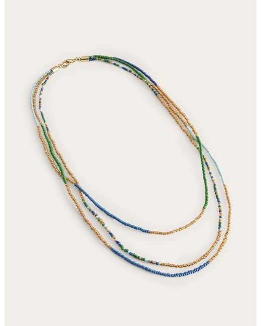 Boden Natural Beaded Necklace