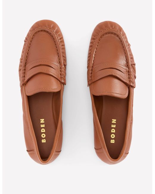 Boden Brown Super Soft Flexi Loafer