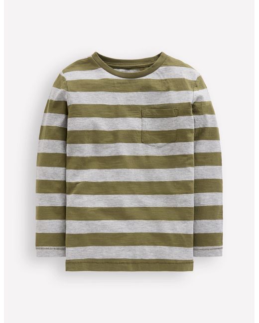 Boden Langärmliges T-Shirt Für Den Alltag in Green für Herren