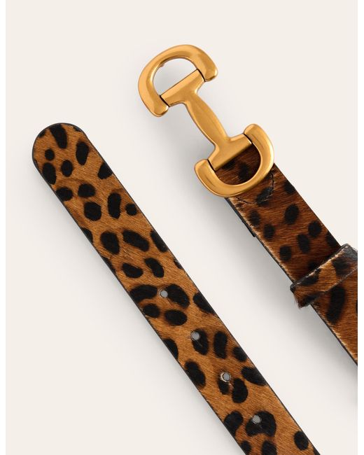 Boden Brown Studded Classic Belttan
